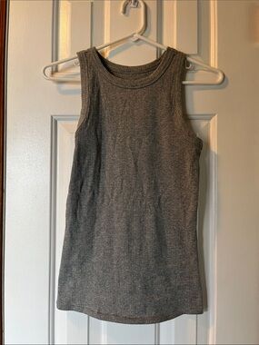 Maurices Ribbed Tank Top - Gray Heather